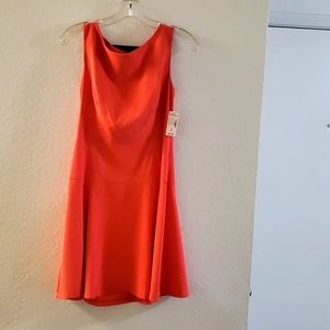 Ladies dress  size 6  Peach / Orange color